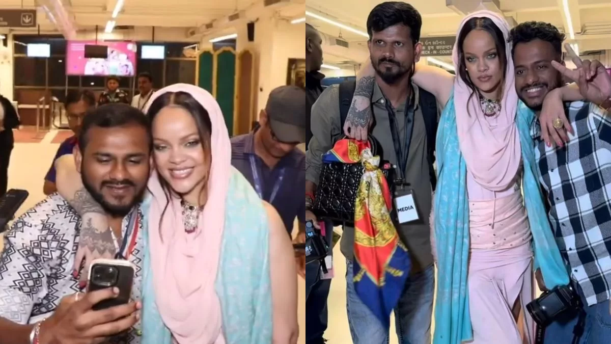 'Such A Humble Lady': Netizens Reacts While Rihanna Poses With A Police Woman And Paparazzi