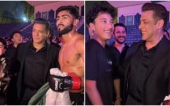 Salman Khan Spotted in Good Spirits with Shahraan Dutt at Dubai Event Amid Mumbai Incident!