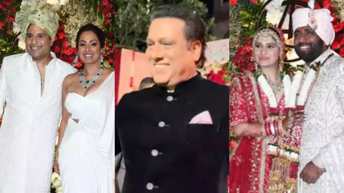 Govinda Sets Aside Differences, Graces Arti Singh's Wedding with a Smile!