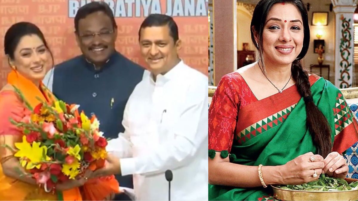 Anupamaa Star Rupali Ganguly's Political Leap: Joins BJP Seeks Blessings for New Journey!