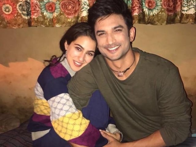 Sara Ali Khan And Sushant Singh Rajput 