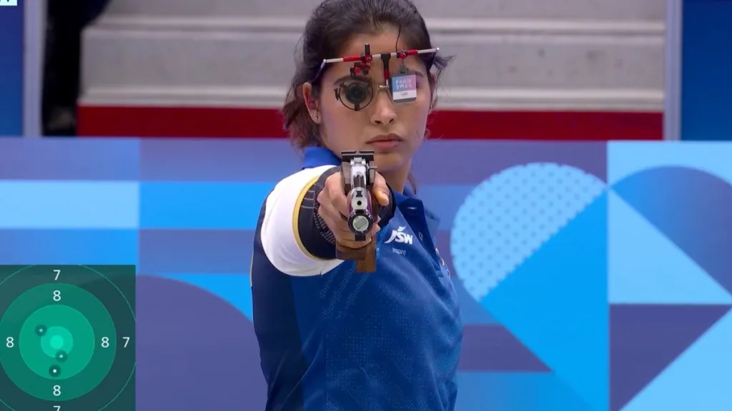 Manu Bhaker Olympics