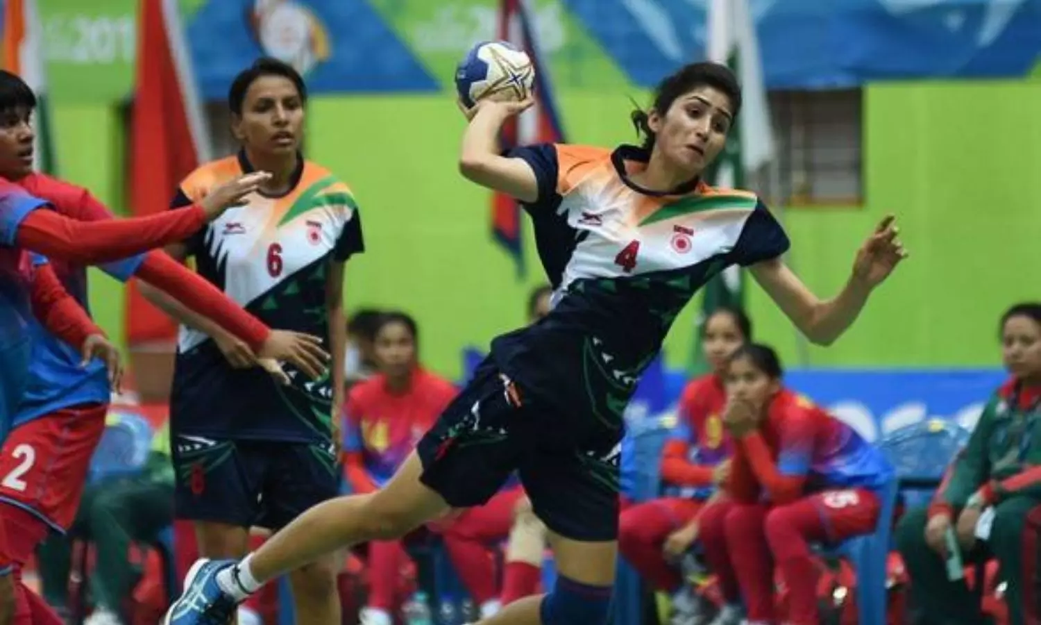 Indian women handball