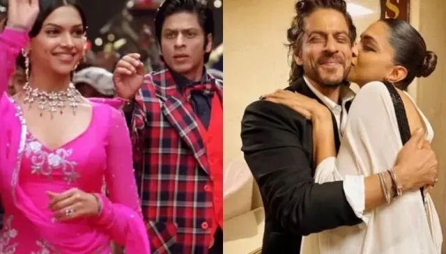 Deepika and SRK photo