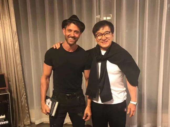 Hrithik Roshan met with Jackie Chan
