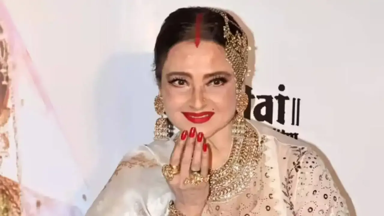 Bollywoood renowned actress Rekha