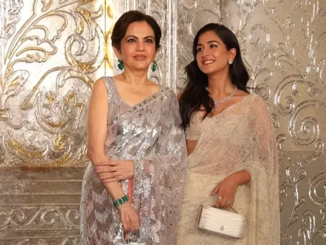 Nita and Radhika Ambani
