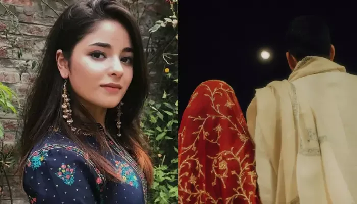 Zaira Wasim's wedding Photo