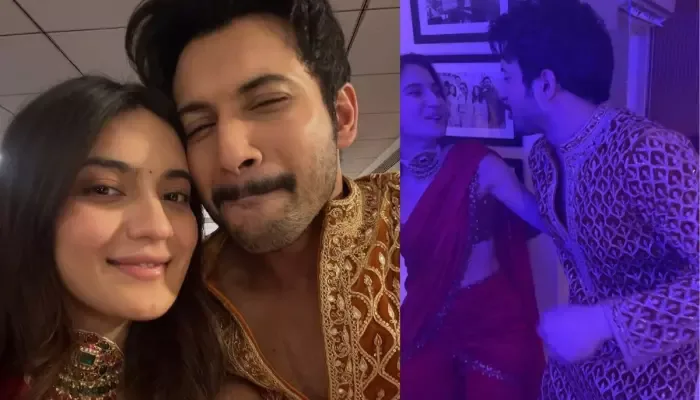 Rohit Saraf and Pratibha Ranta