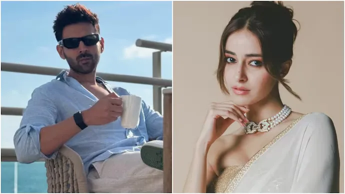 Kartik Aaryan and Ananya Pandey