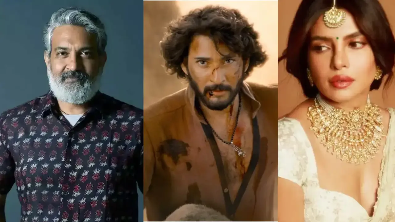  SS Rajamouli-Priyanka Chopra- Mahesh Babu