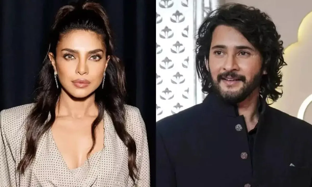 Priyanka Chopra and Mahesh Babu