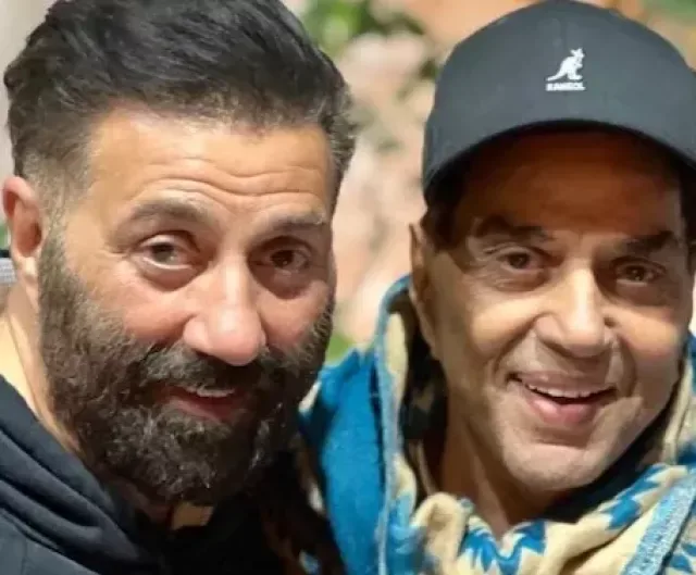 Dharmendra and Sunny Deol