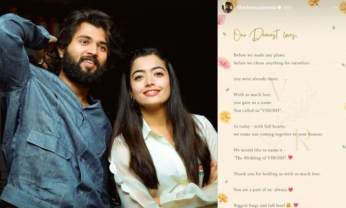 Rashmika and Vijay