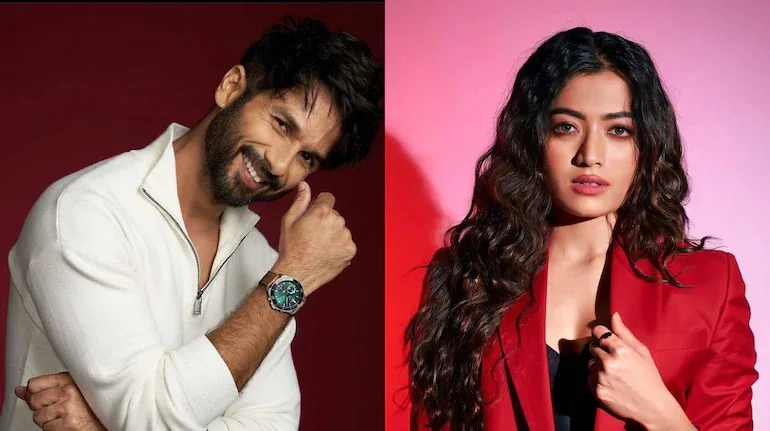 Shahid Kapoor and Rashmika